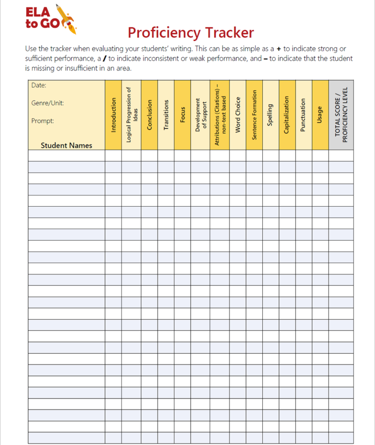 Progress Tracking